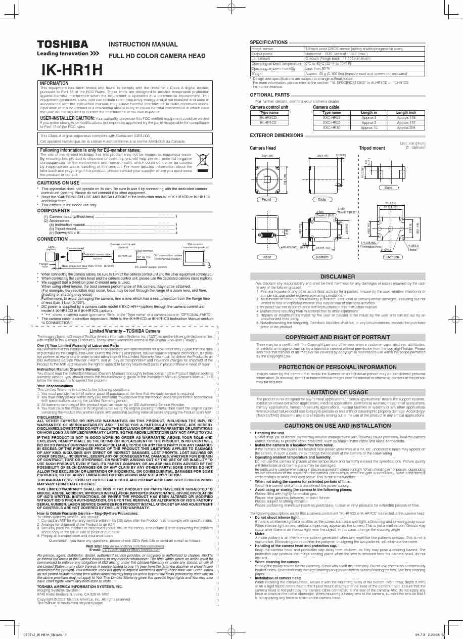 Toshiba Security Camera IK-HR1H-page_pdf